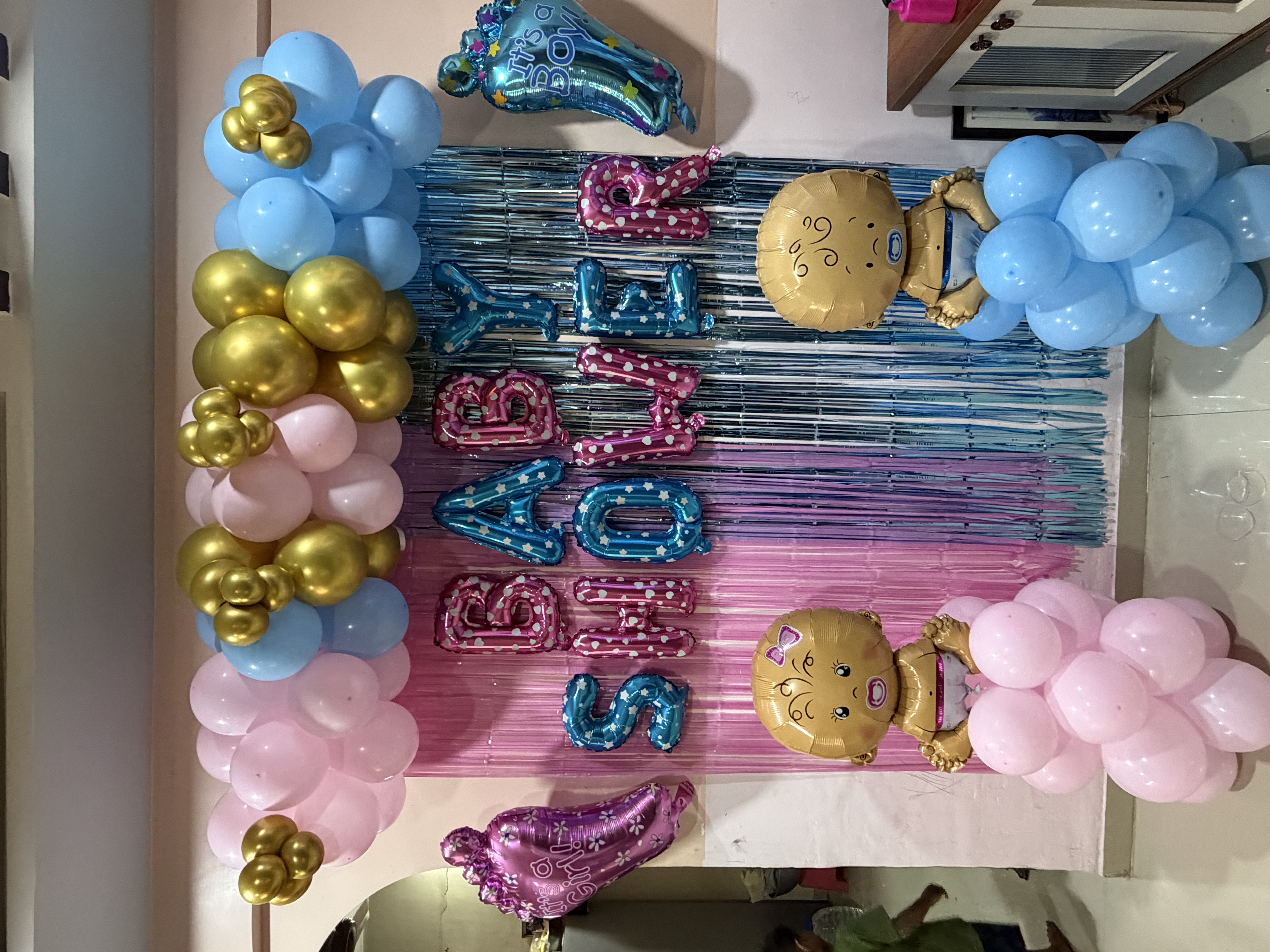Baby Shower balloon decoration